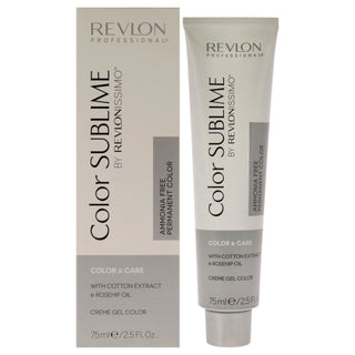 Revlonissimo Color Sublime - 10.1 Pale Ash Blonde by Revlon for Unisex - 2.5 oz Hair Color