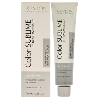 Revlonissimo Color Sublime - 4.65 Intense Medium Mahogany Red Brown by Revlon for Unisex - 2.5 oz Hair Color