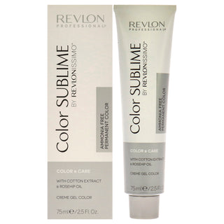 Revlonissimo Color Sublime - 6.24 Dark Iridescent Copper Blonde by Revlon for Unisex - 2.5 oz Hair Color