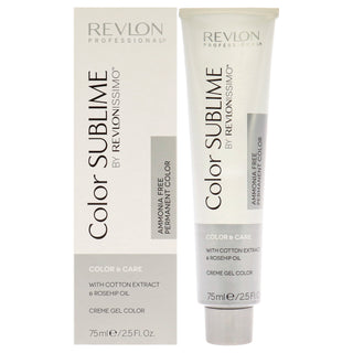 Revlonissimo Color Sublime - 6.34 Dark Gold Copper Blonde by Revlon for Unisex - 2.5 oz Hair Color