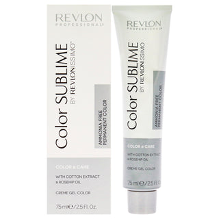 Revlonissimo Color Sublime - 6.35 Dark Amber Blonde by Revlon for Unisex - 2.5 oz Hair Color