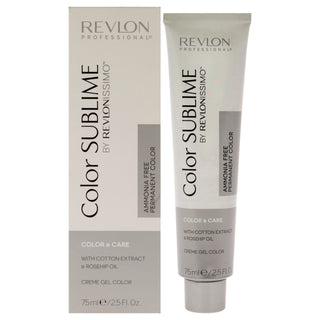 Revlonissimo Color Sublime - 6.64 Coppery Red by Revlon for Unisex - 2.5 oz Hair Color