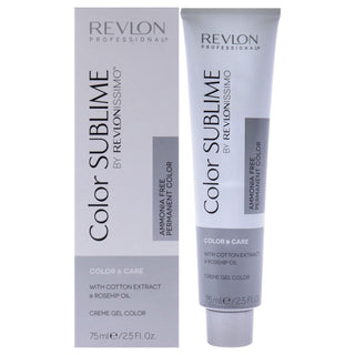 Revlonissimo Color Sublime - 6.66 Intense Dark Red Blonde by Revlon for Unisex - 2.5 oz Hair Color