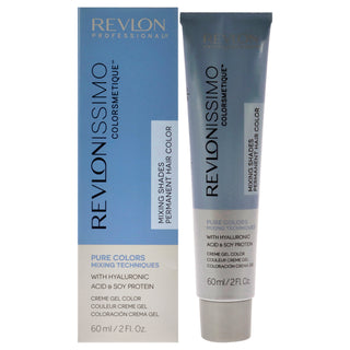 Revlonissimo Colorsmetique Pure Colors - 017 Bronze Grey by Revlon for Unisex - 2 oz Hair Color