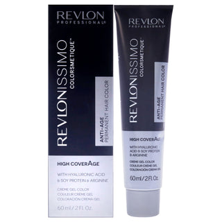 Revlonissimo Colorsmetique High Coverage - 8.34 Light Hazel Blonde by Revlon for Unisex - 2 oz Hair Color