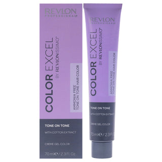 Revlonissimo Color Excel - 4 Medium Brown by Revlon for Unisex - 2.3 oz Hair Color