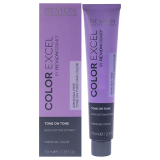 Revlonissimo Color Excel - 6 Dark Blonde by Revlon for Unisex - 2.3 oz Hair Color