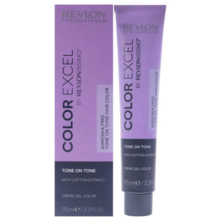 Revlonissimo Color Excel - 5.24 Light Iridescent Copper Brown by Revlon for Unisex - 2.3 oz Hair Color