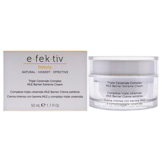 Triple Ceramide Complex MLE Barrier Extreme Cream by e.fek.tiv - 1.7 oz Cream for Unisex