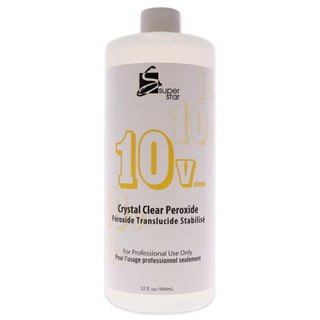 Super Star 10 Volume Crystal Clear Peroxide by Marianna for Unisex - 32 oz Lightener