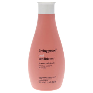 Living Proof Curl Conditioner for Unisex - 12 oz Conditioner - Hydrating and Nourishing Formula for Curly Hair