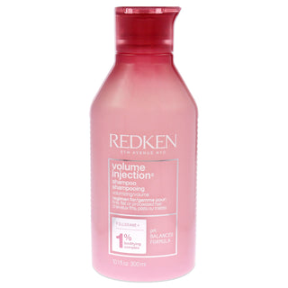 Redken Volume Injection Shampoo-NP for Unisex - 10.1 oz Shampoo