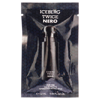 Iceberg Twice Nero by Iceberg for Men 1.2ml EDT Spray Vial - Reviews & Best Price