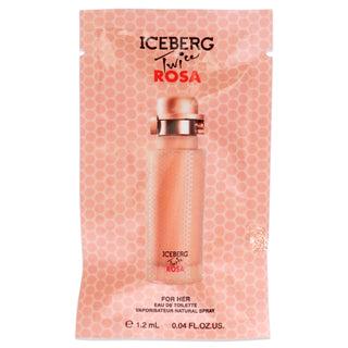 Iceberg Twice Rosa for Women - 1.2 ml EDT Spray Vial - Refreshing Floral Fragrance