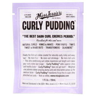 Miss Jessies Curly Pudding for Unisex - 1 oz Cream | Defines and Hydrates Curls