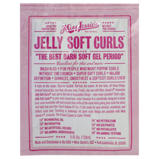 Miss Jessie's Jelly Soft Curl - 1 oz Gel for Unisex - Define and Enhance Curls with this Soft Hold Styling Product