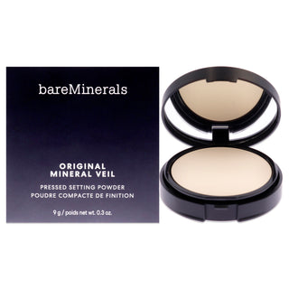 Original Mineral Veil Pressed Setting Powder for Women - Sheer Fair by bareMinerals 0.3 oz Powder