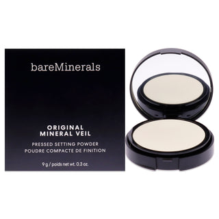 Original Mineral Veil Pressed Setting Powder - Translucent by bareMinerals for Women - 0.3 oz Powder