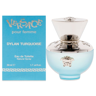 Dylan Turquoise by Versace for Women - 1.7 oz EDT Spray