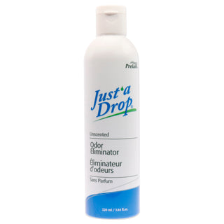 Just a Drop Odor Eliminator - Unscented for Unisex - 7.44 oz Drops - Long Lasting Bathroom Odor Neutralizer