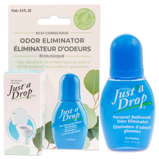 Just a Drop Eucalyptus Odor Eliminator for Unisex - 0.5 oz Drops
