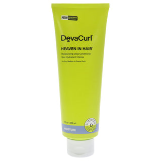 DevaCurl Heaven in Hair Moisturizing Deep Conditioner - 8 oz Unisex Conditioner for Hydrated Hair