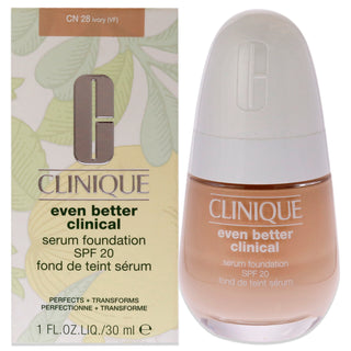 Clinique Even Better Clinical Serum Foundation SPF 20 - CN 28 Ivory for Women - 1 oz Foundation