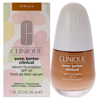 Clinique Even Better Clinical Serum Foundation SPF 20 in CN 90 Sand - 1 oz Foundation for Women