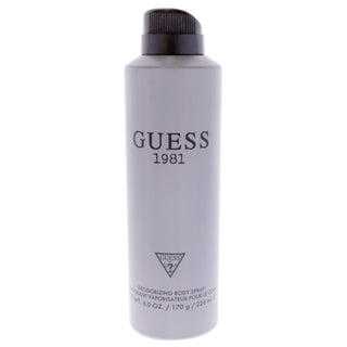 Guess 1981 by Guess for Men - 6 oz Body Spray | Long-lasting and Masculine Fragrance