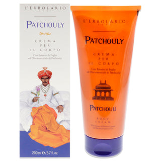 Patchouly Body Cream by Lerbolario for Unisex - 6.7 oz Cream