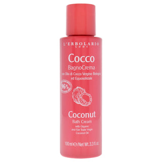 Bath Cream - Coconut by LErbolario for Unisex - 3.3 oz Foam