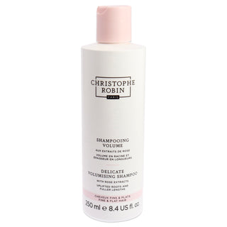 Delicate Volumizing Shampoo with Rose Extracts by Christophe Robin for Unisex - 8.4 oz Shampoo