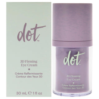Get Youthful, Firm Eyes with dot 3D Firming Eye Cream - 1 oz Cream for Unisex
