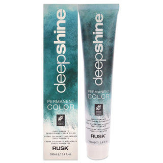 Rusk Deepshine Pure Pigments Conditioning Cream Color - 7.44CC Intense Copper Blonde for Unisex - 3.4 oz Hair Color
