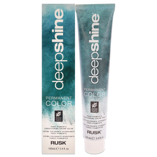 Deepshine Pure Pigments Conditioning Cream Color - 1.10BB Intense Blue Black by Rusk for Unisex - 3.4 oz Hair Color