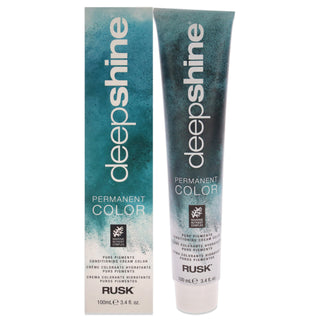Rusk Deepshine Pure Pigments Conditioning Cream Color 4.11AA Intense Medium Ash Brown for Unisex 3.4 oz Hair Color - Long-Lasting Results