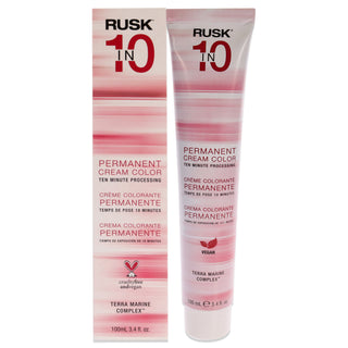 Rusk Permanent Cream Color In10 - 8S Light Sand Blonde for Unisex - 3.4 oz Hair Color