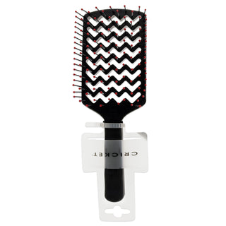 Static Free Brush - Fast Flo XL by Cricket for Unisex - 1 Pc Hair Brush - Perfect for Static-Free Hair Styling