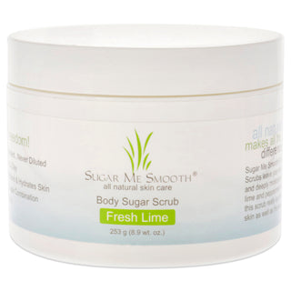 Body Sugar Scrub - Fresh Lime by Sugar Me Smooth for Unisex - 8.9 oz Scrub