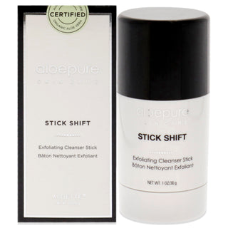 Aloette Stick Shift Exfoliating Cleanser Stick for All Skin Types - 1 oz Cleanser