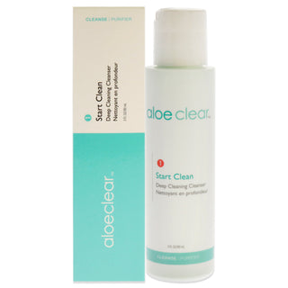 Aloeclear Start Clean Deep Cleaning Cleanser by Aloette for Unisex - 3 oz Cleanser