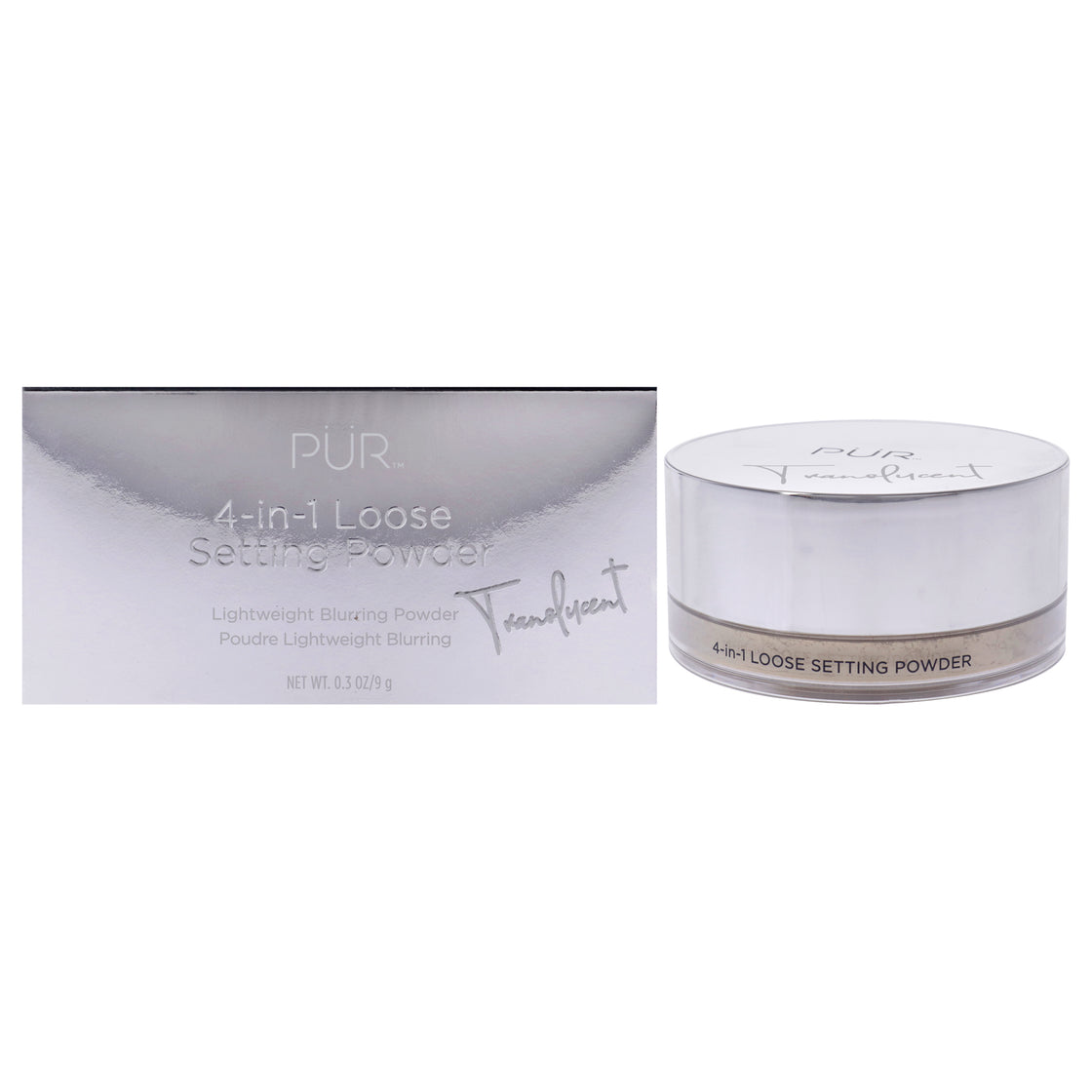4-in-1 Loose Setting Powder - Translucent by Pur Cosmetics for Women - 0.3 oz Powder