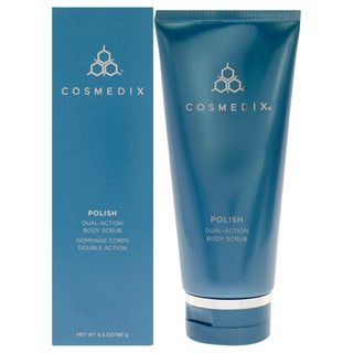 Cosmedix Polish Dual-Action Body Scrub for Unisex - 6.3 oz Scrub