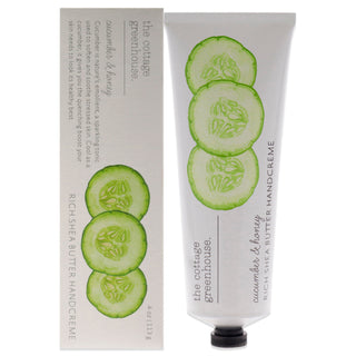 Rich Shea Butter Handcreme - Cucumber and Honey by The Cottage Greenhouse for Unisex - 4 oz Cream