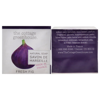 Fresh Soap - Fig by The Cottage Greenhouse for Unisex - 3.5 oz Soap