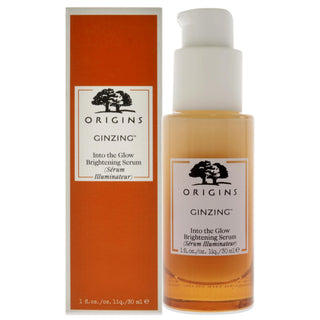 Origins Ginzing Into The Glow Brightening Serum for Unisex - 1 oz Serum