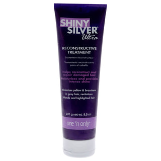 One n Only Shiny Silver Ultra Reconstructive Treatment - 8.5 oz Treatment for Unisex