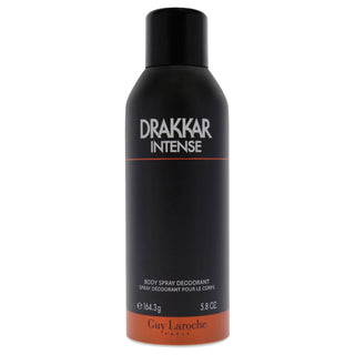 Drakkar Intense Deodorant Spray for Men - Long Lasting Protection - 5.8 oz