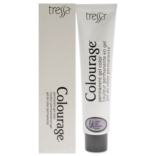 Colourage Permanent Gel Color - 6A Light Ash Brown by Tressa for Unisex - 2 oz Hair Color