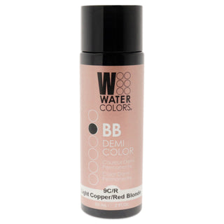 Watercolors BB Demi-Permanent Hair Color - 9CR Light Copper Red Blonde by Tressa for Unisex - 2 oz Hair Color